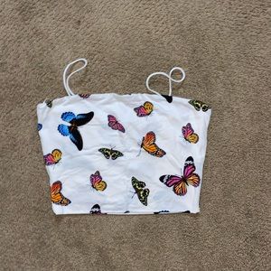 Butterfly Crop Top